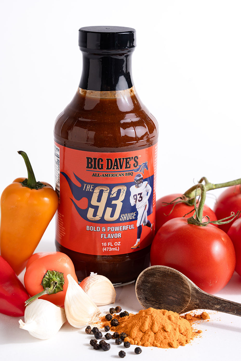 BIG DAVE’S ALL-AMERICAN "93" BBQ SAUCE (16 OZ. BOTTLES)