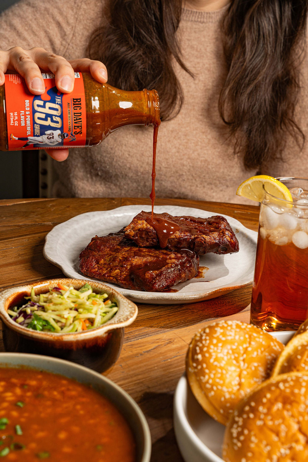 BIG DAVE’S ALL-AMERICAN "93" BBQ SAUCE (16 OZ. BOTTLES)