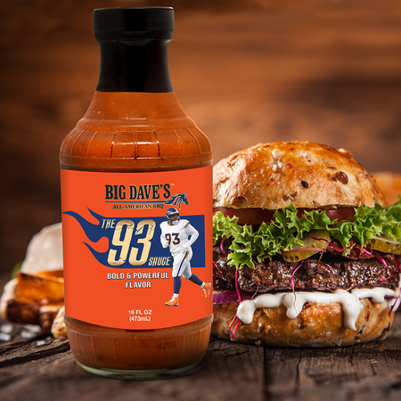 BIG DAVE’S ALL-AMERICAN "93" BBQ SAUCE (16 OZ. BOTTLES)