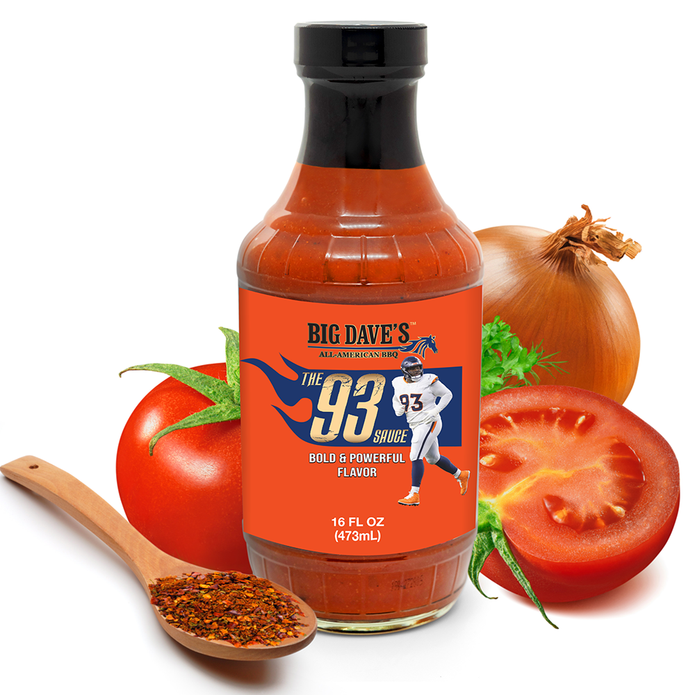BIG DAVE’S ALL-AMERICAN "93" BBQ SAUCE (16 OZ. BOTTLES)