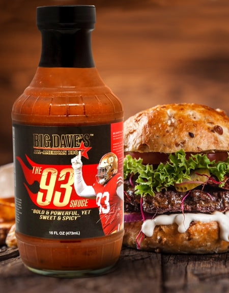 BIG DAVE’S ALL-AMERICAN "93" BBQ SAUCE (16 OZ. BOTTLES)