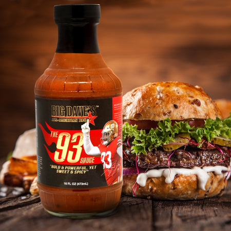 BIG DAVE’S ALL-AMERICAN "93" BBQ SAUCE (16 OZ. BOTTLES)