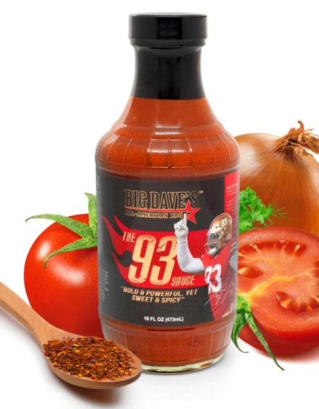 BIG DAVE’S ALL-AMERICAN "93" BBQ SAUCE (16 OZ. BOTTLES)
